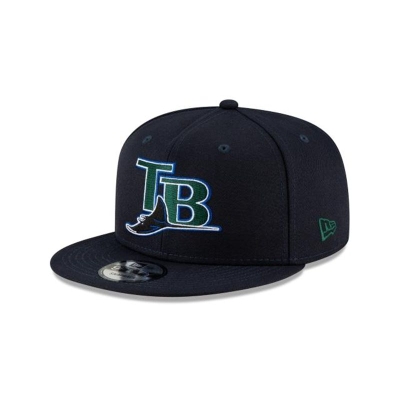 Sapca New Era Tampa Bay Rays MLB Ligature 9FIFTY Snapback - Albastri